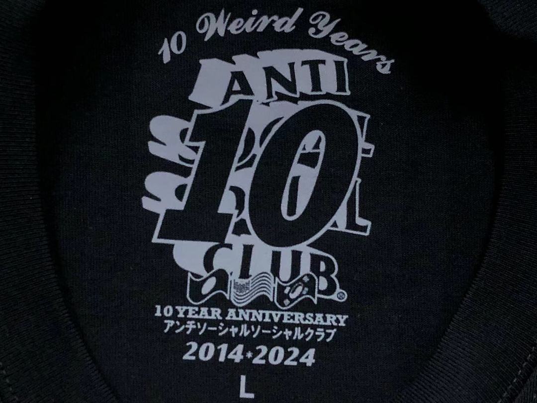 Christian Louboutin 85 ANTI SOCIAL CLUB T-SHIRT 411180302 (Im 170Cm 57Kg I Wear Size L In The Phot) - Image 23