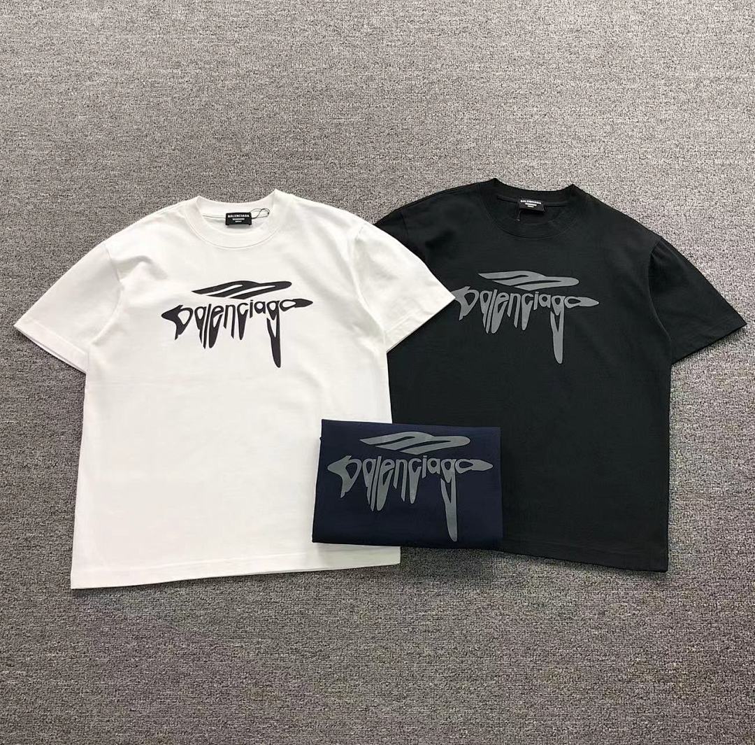 Balenciaga 115 B⭐L⭐⭐⭐IA⭐A T-SHIRT 31151921 (Im 170Cm 57Kg I Wear Size M In The Phot), photo 1