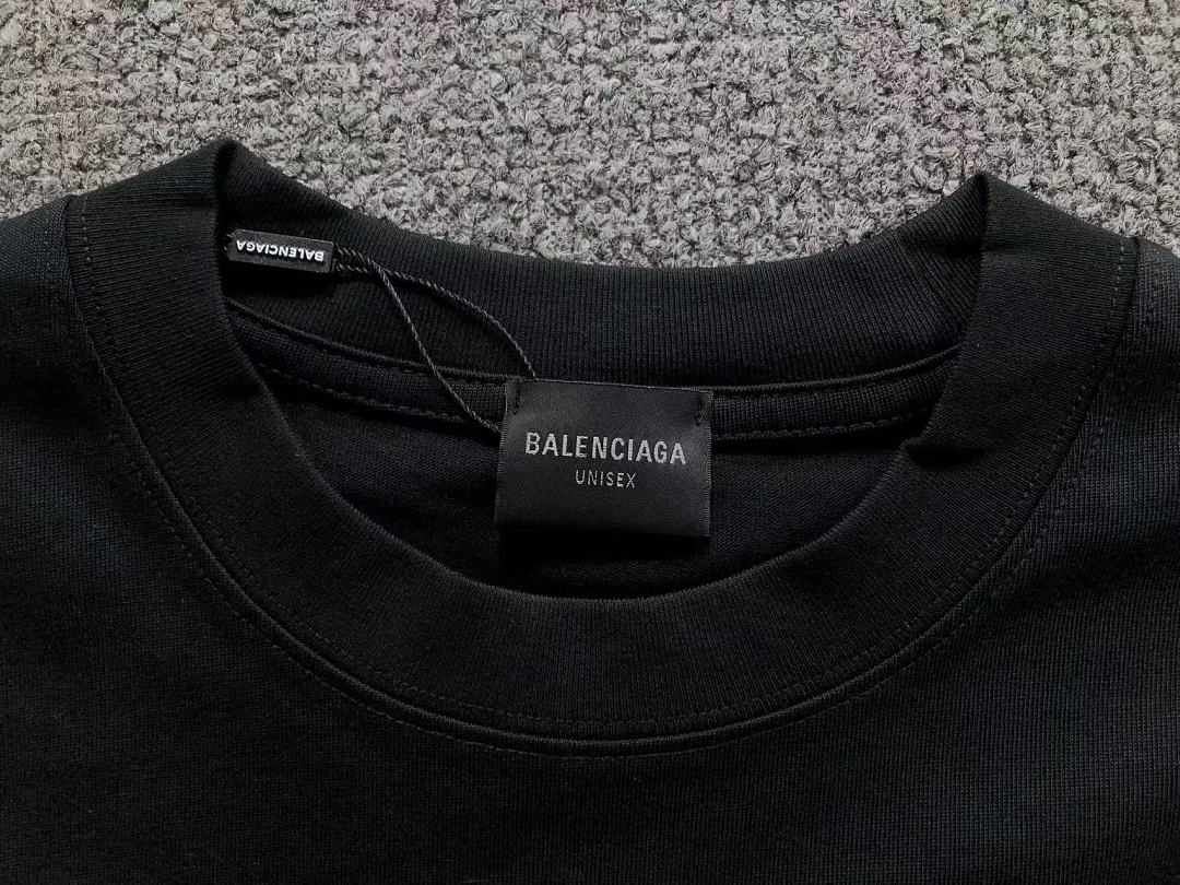 Balenciaga 115 B⭐L⭐⭐⭐IA⭐A T-SHIRT 5241633147 (Im 170Cm 60Kg I Wear Size L In The Phot) - Image 18