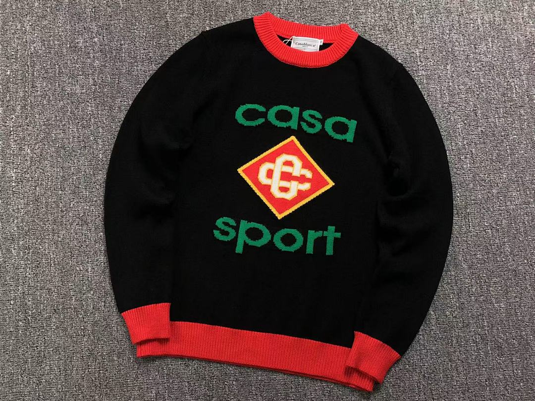 Casablanca 145 CASABLANCA SWEATER 212061148 (Im 170Cm 57Kg I Wear Size M In The Phot) - Image 11