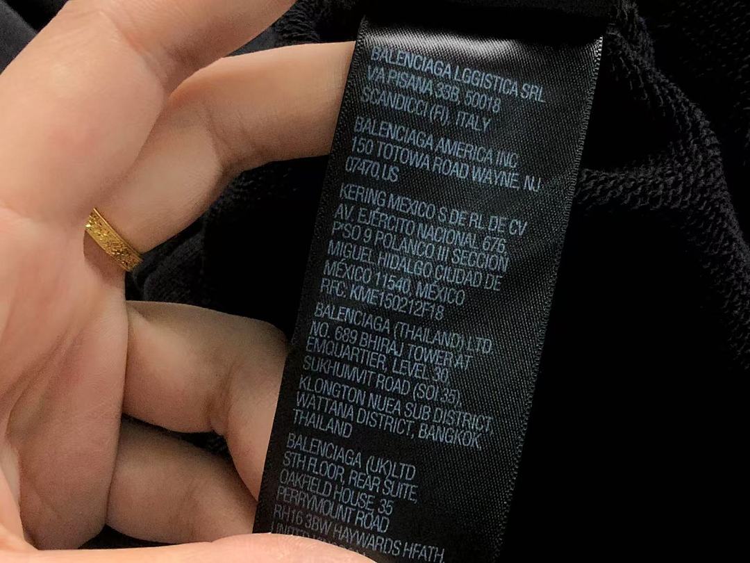 Balenciaga 258 B⭐L⭐⭐⭐IA⭐A HOODIE 31010043421 (Im 170Cm 60Kg I Wear Size M In The Phot) - Image 18