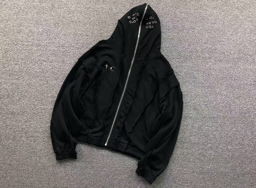 Christian Louboutin 218 THUG CLUB HOODIE 504100617 (Im 170Cm 60Kg I Wear Size 1 In The Phot) - Image 8