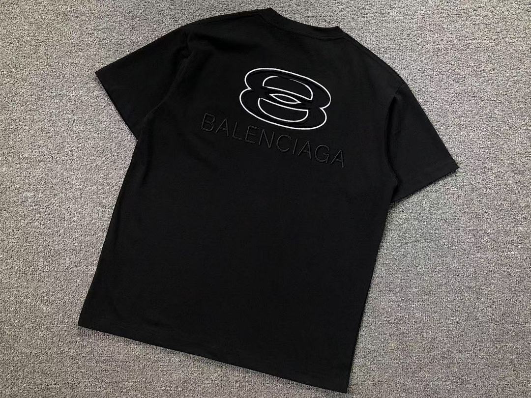 Balenciaga 118 B⭐L⭐⭐⭐IA⭐A T-SHIRT 11122010137 (Im 170Cm 60Kg I Wear Size M In The Phot) - Image 8