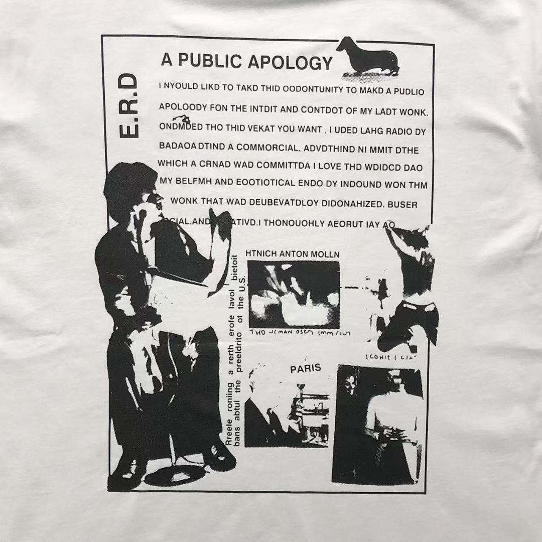 Chanel 85 ENFANTS RICHES DEPRIMES T-SHIRT 42012405162 (Im 170Cm 60Kg I Wear Size S In The Phot) - Image 8