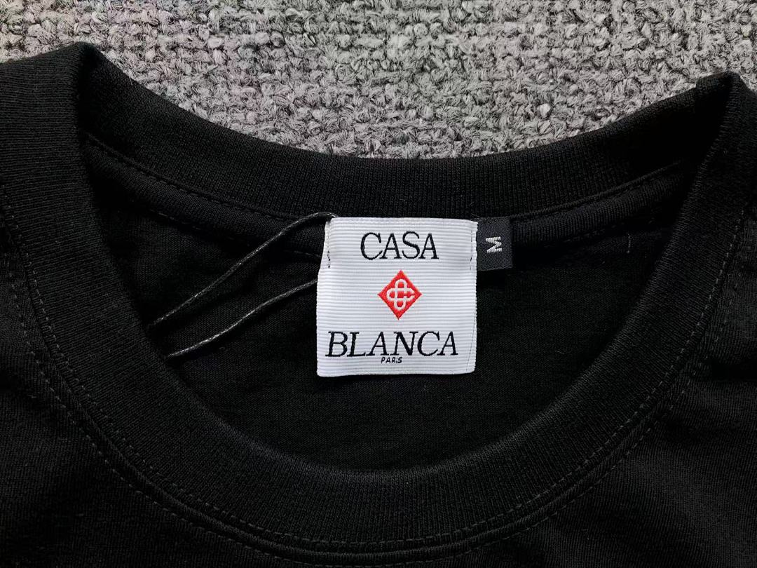 Unbranded 79 CASABLANCA T-SHIRT 218252001 (Im 170Cm 60Kg I Wear Size M In The Phot) - Image 15