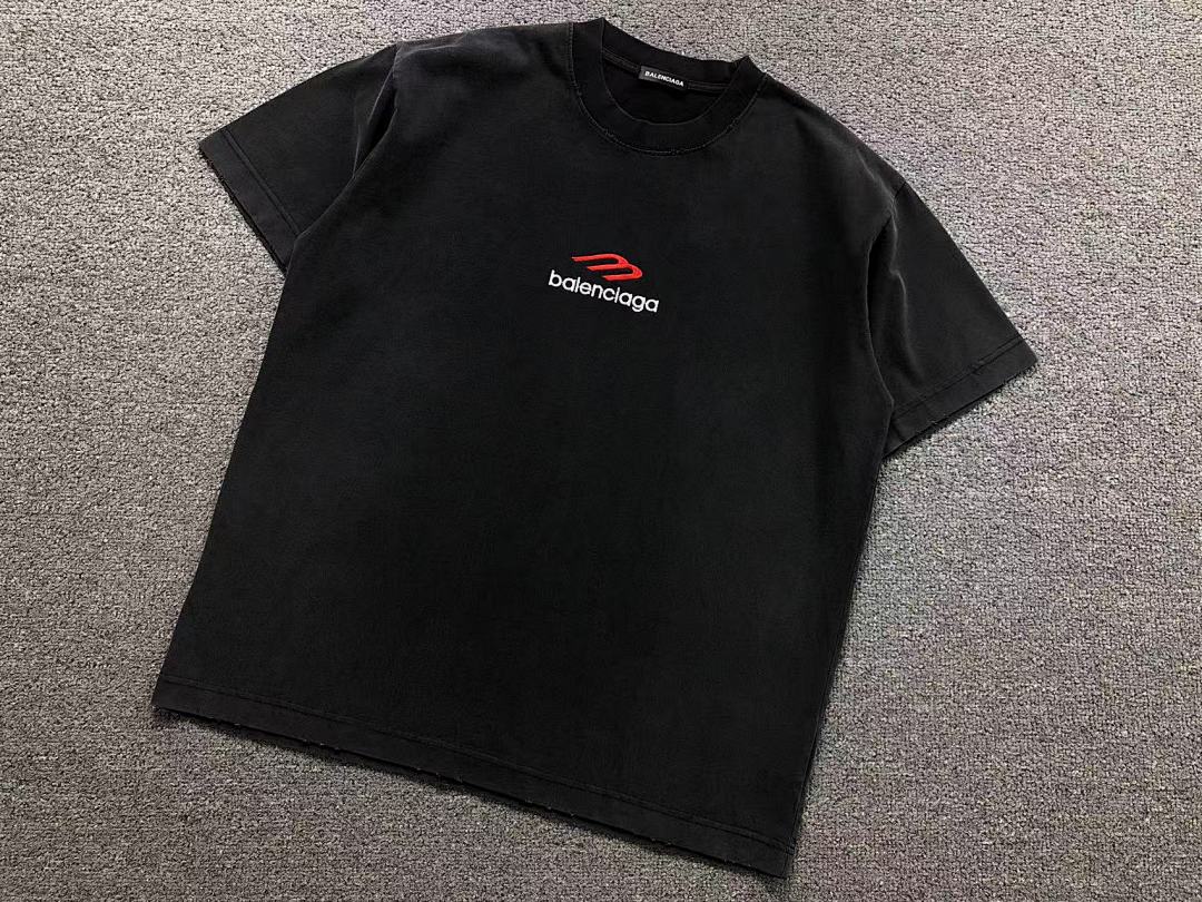 Balenciaga 118 B⭐L⭐⭐⭐IA⭐A T-SHIRT 42013112133 (Im 170Cm 60Kg I Wear Size 2XL In The Phot) - Image 16