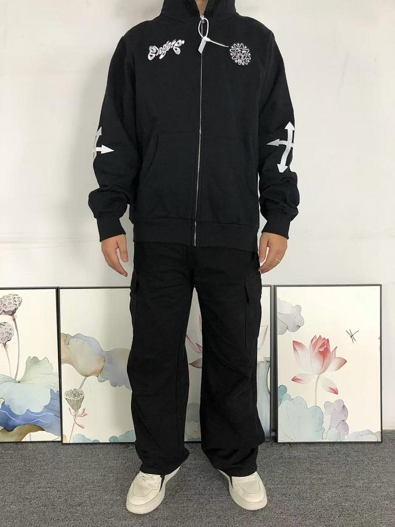 Unbranded 288 FASHION HOODIE 3111011372 (Im 170Cm 60Kg I Wear Size M In The Phot) - Image 3