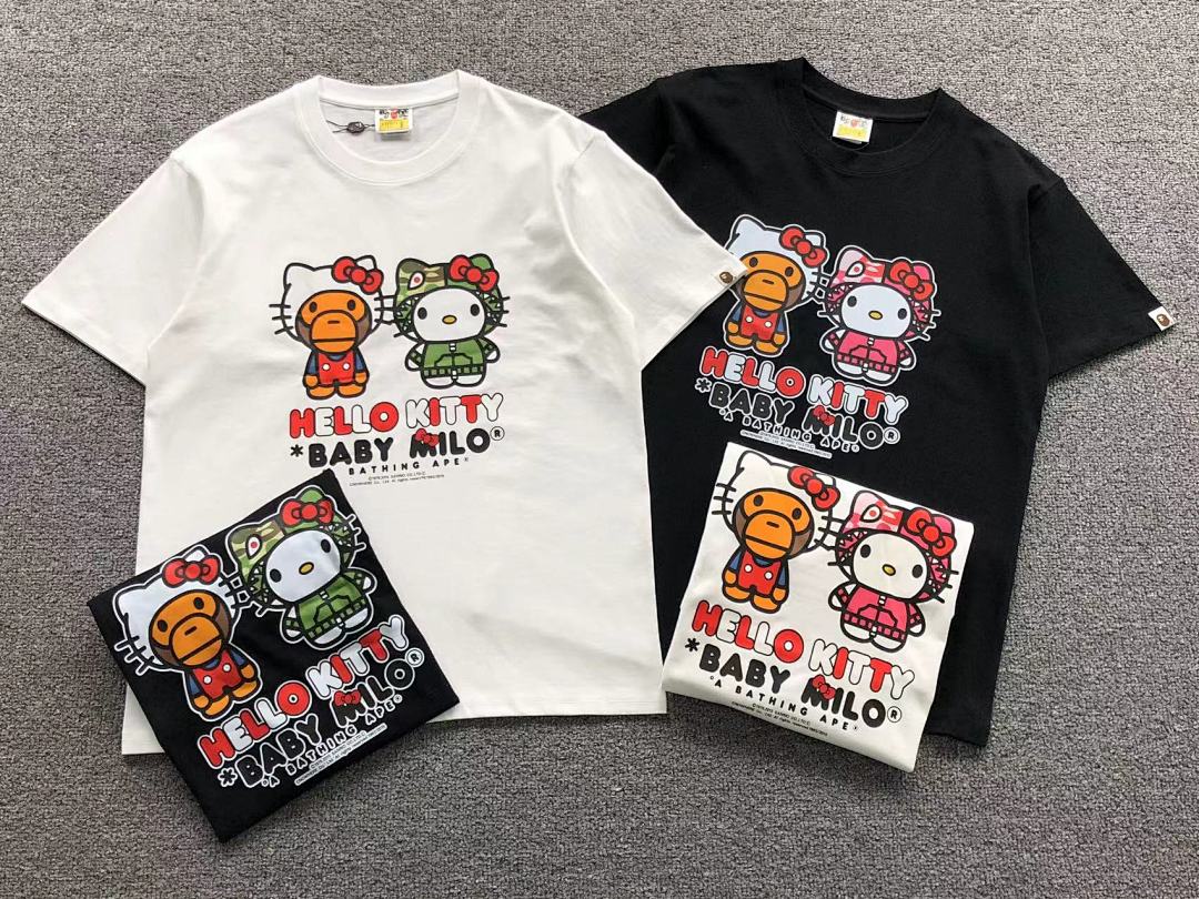 Bape 85 BAPE T-SHIRT 4104240398 (Im 170Cm 60Kg I Wear Size S In The Phot) - Image 5
