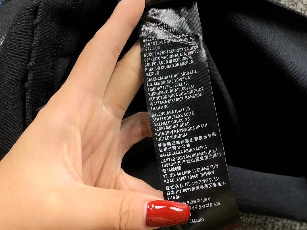 Balenciaga 139 B⭐L⭐⭐⭐IA⭐A T-SHIRT 42062006163 (Im 170Cm 60Kg I Wear Size XS In The Phot) - Image 20