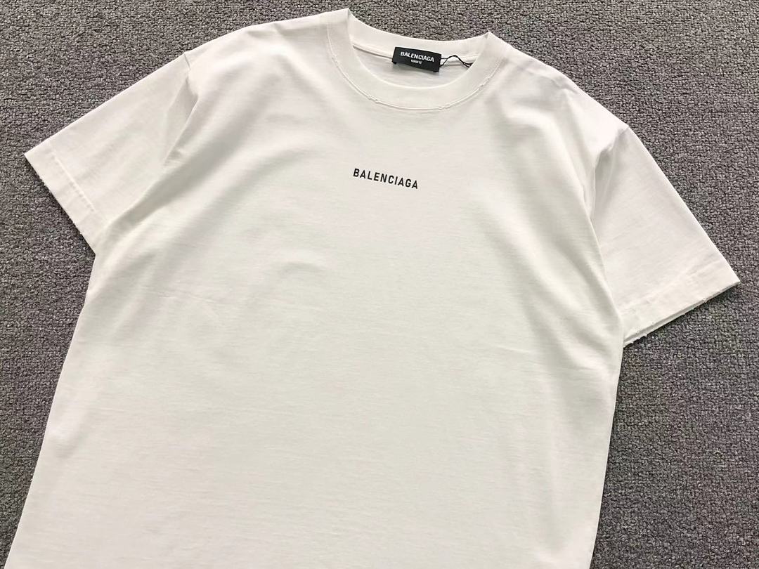 Balenciaga 129 B⭐L⭐⭐⭐IA⭐A T-SHIRT 42061611133 (Im 170Cm 60Kg I Wear Size 2XL In The Phot) - Image 9