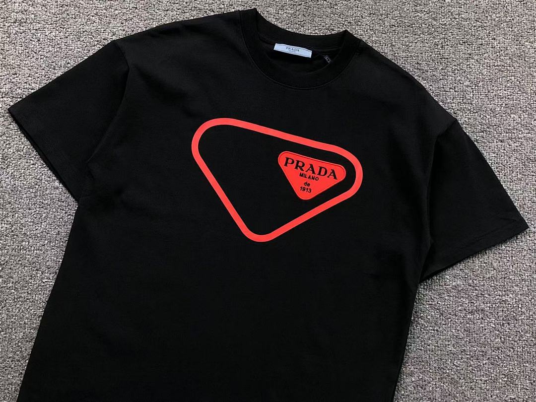 Prada 118 P⭐A⭐A T-SHIRT 4204040260 (Im 170Cm 60Kg I Wear Size XS In The Phot) - Image 9