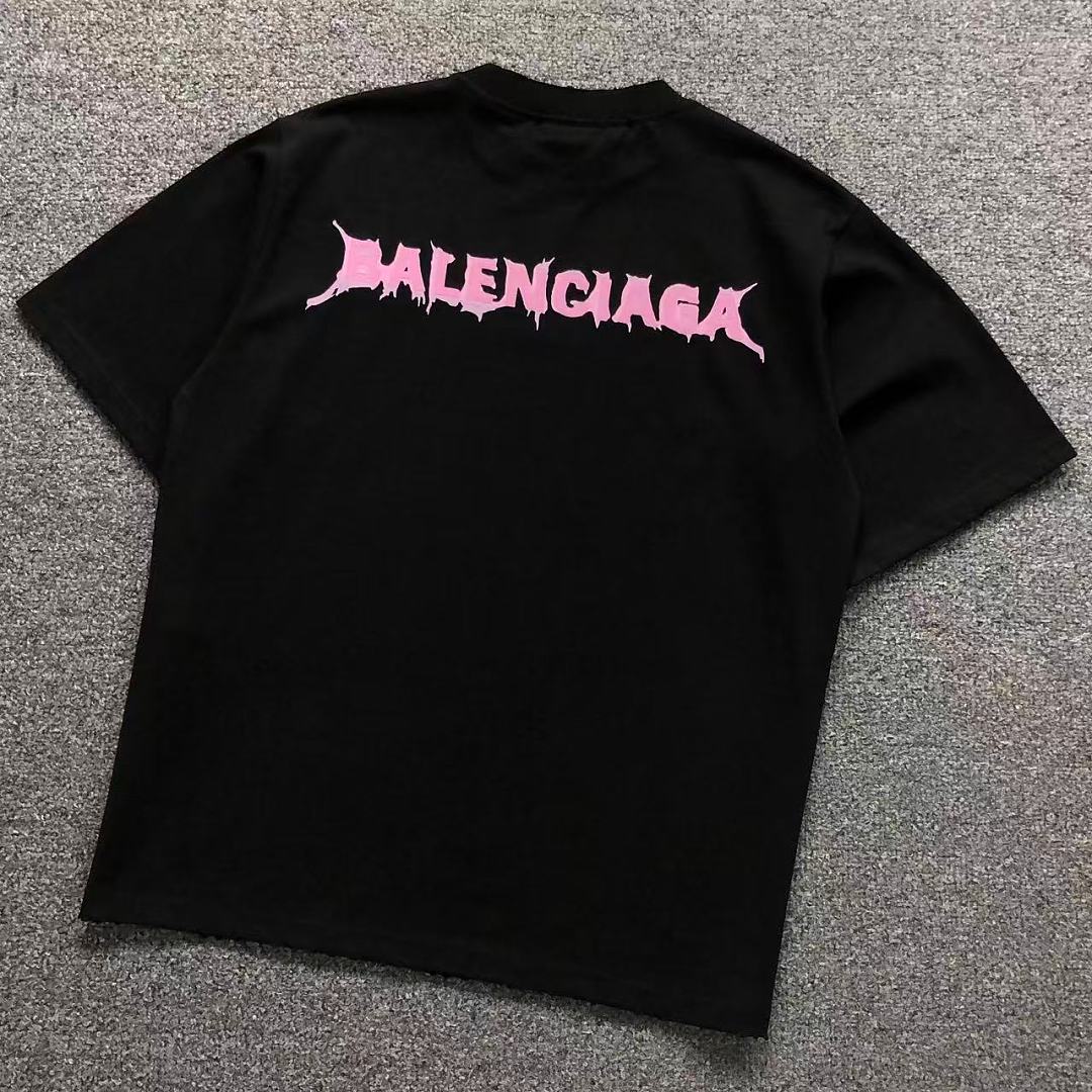 Balenciaga 139 B⭐L⭐⭐⭐IA⭐A T-SHIRT 42062007163 (Im 170Cm 60Kg I Wear Size XS In The Phot)