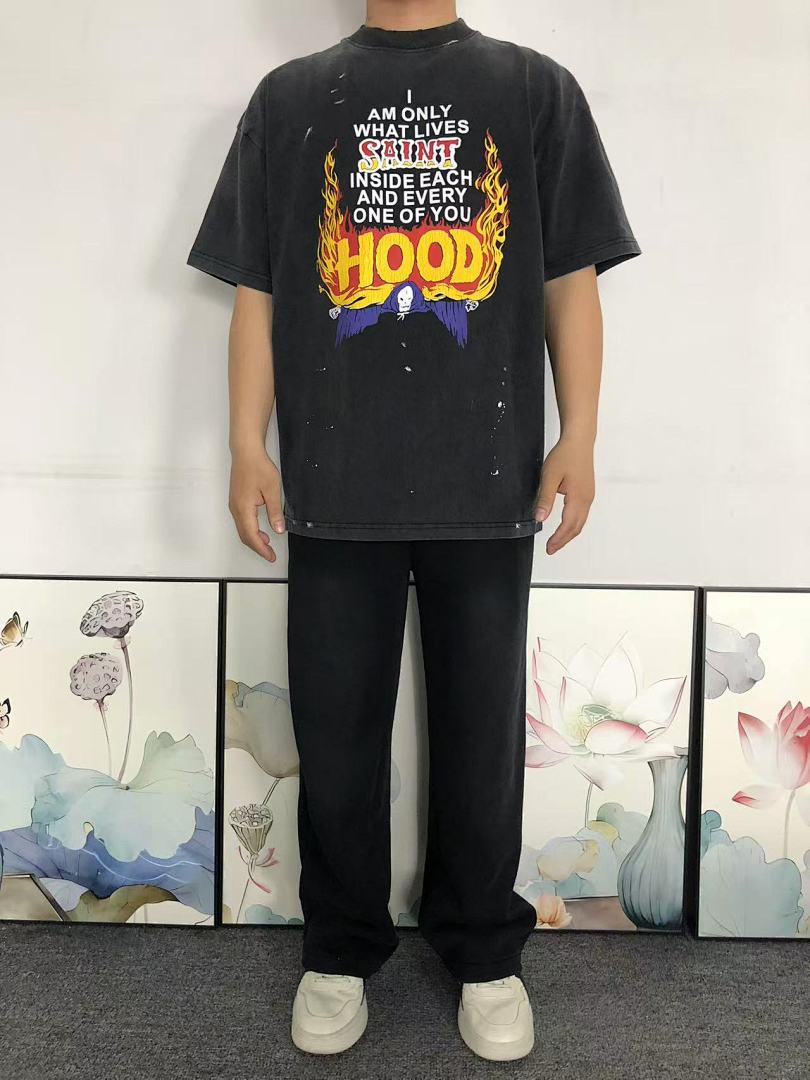 Neighborhood 115 SAINT MICHAEL NEIGHBORHOOD T-SHIRT 3201212017 (Im 170Cm 60Kg I Wear Size S In The Phot) - Image 3