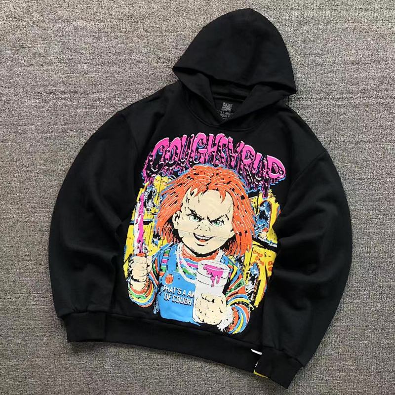 Cough Syrup 218 COU⭐H SY⭐UP HOODIE 3112060372 (Im 170Cm 60Kg I Wear Size M In The Phot)