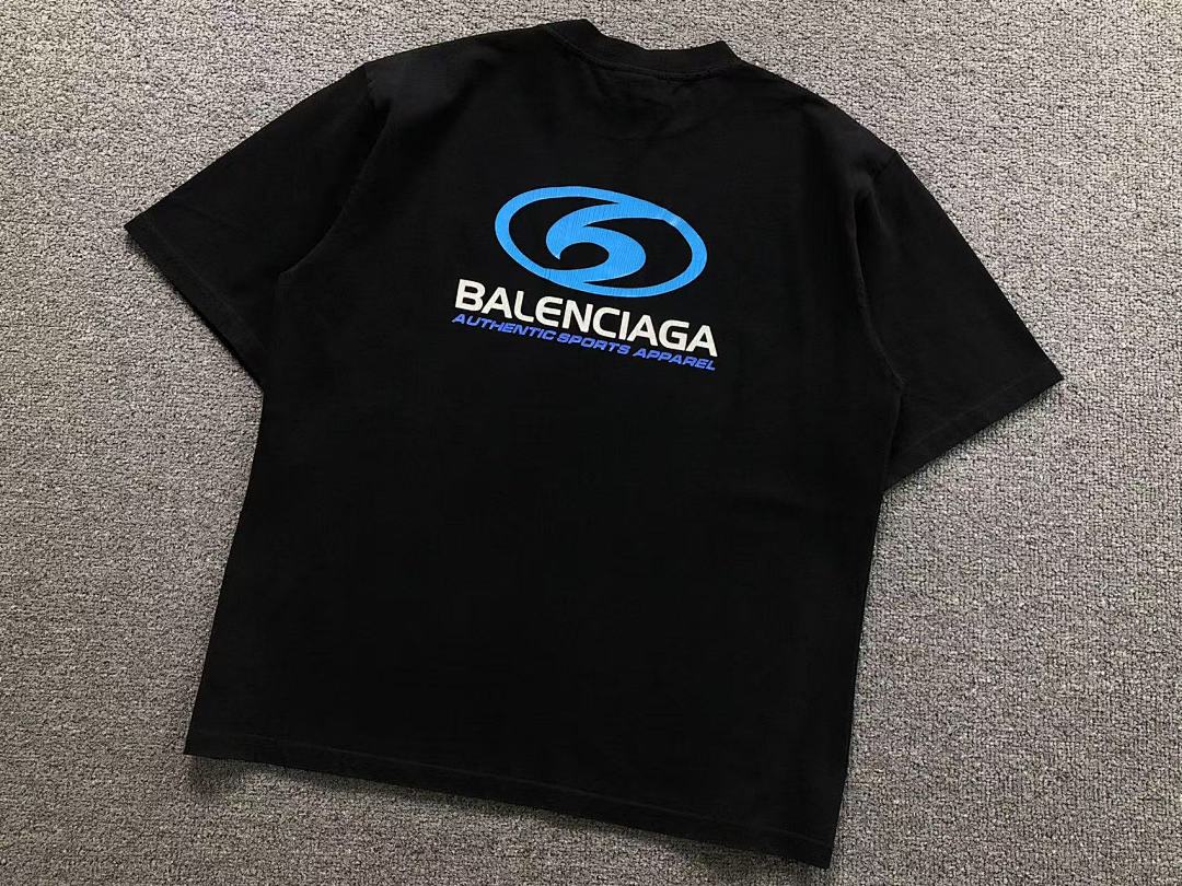 Balenciaga 125 B⭐L⭐⭐⭐IA⭐A T-SHIRT 42032810163 (Im 170Cm 60Kg I Wear Size XS In The Phot) - Image 17