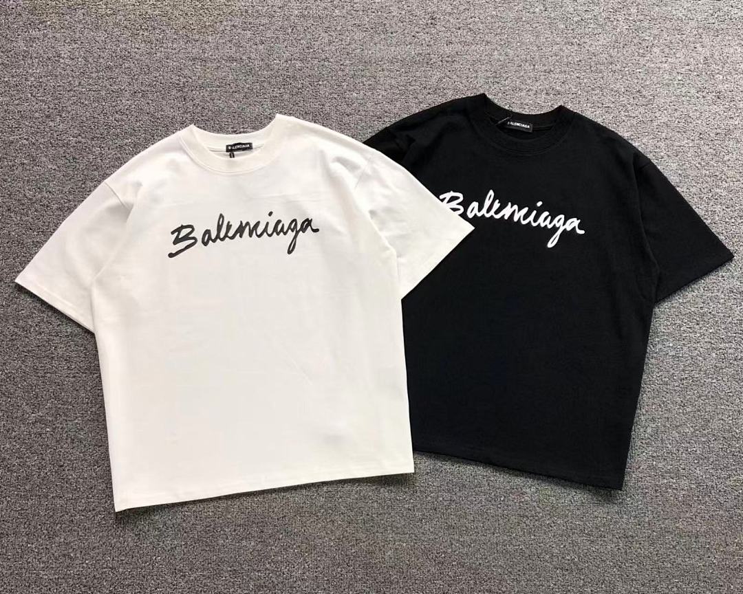 Balenciaga 118 B⭐L⭐⭐⭐IA⭐A T-SHIRT 12480260 (Im 170Cm 60Kg I Wear Size S In The Phot) - Image 5