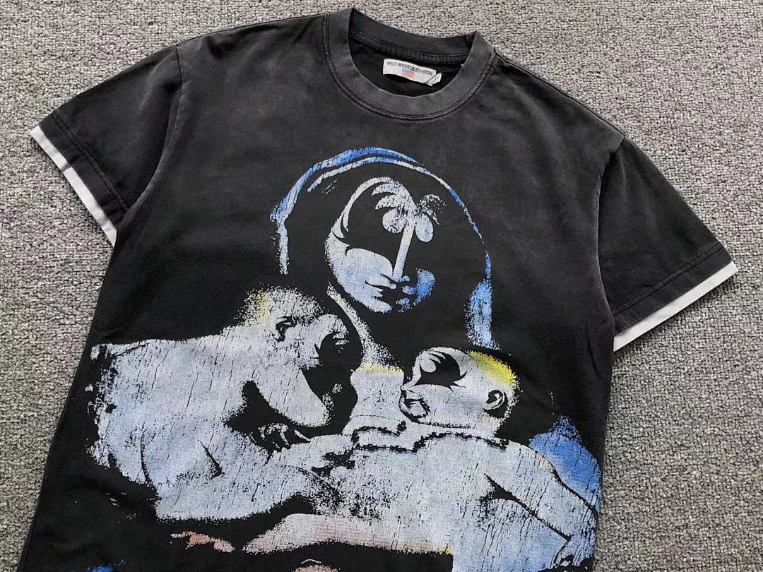 Unbranded 105 V⭐LL⭐Y T-SHIRT 3105061517 (Im 170Cm 60Kg I Wear Size S In The Phot) - Image 7