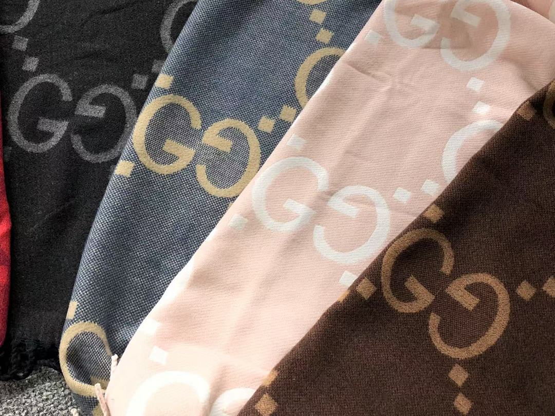 Gucci 98 G⭐C⭐I SCARF 581201102 (Long 180CM* Wide 65CM*) - Image 20