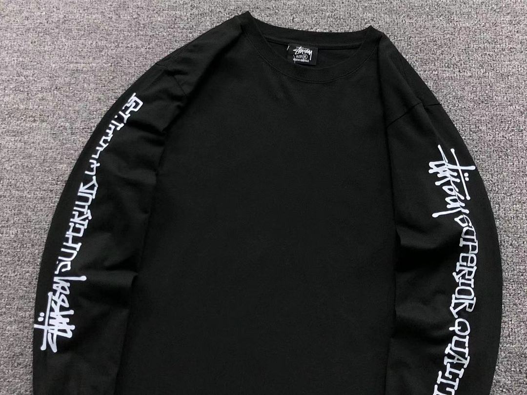Stussy 108 STUSSY LONG SLEEVED 31141402 (Im 170Cm 57Kg I Wear Size M In The Phot) - Image 16