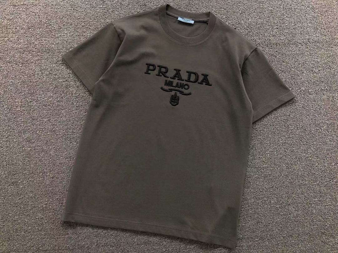Prada 125 P⭐A⭐A T-SHIRT 3112032521 (Im 170Cm 60Kg I Wear Size M In The Phot) - Image 7