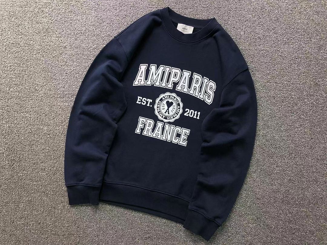 AMI 135 AMI HOODIE 3208164317 (Im 170Cm 60Kg I Wear Size S In The Phot) - Image 13