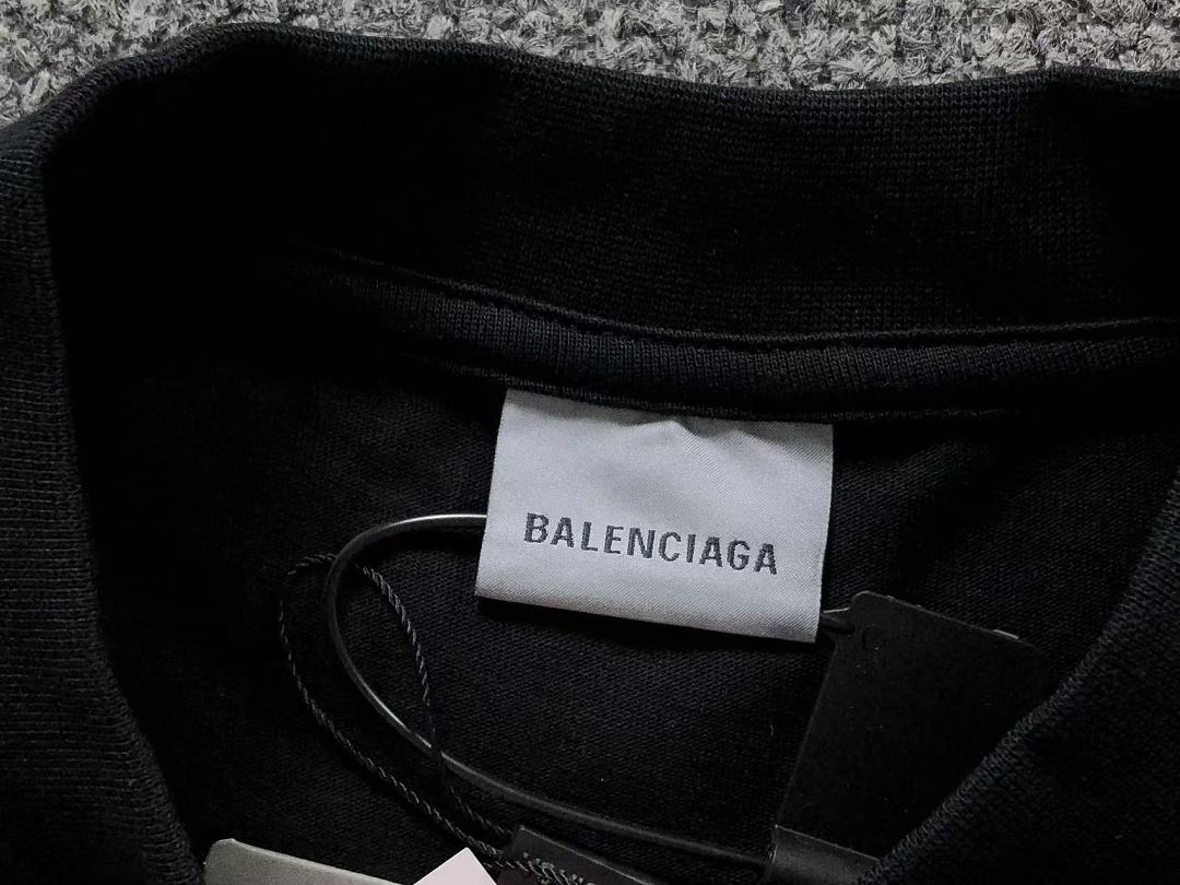 Balenciaga 128 B⭐L⭐⭐⭐IA⭐A T-SHIRT 42052103163 (Im 170Cm 60Kg I Wear Size XS In The Phot) - Image 13