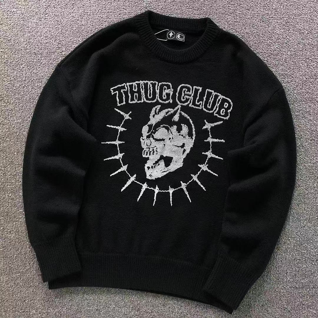 Christian Louboutin 158 THUG CLUB SWEATER 3205275817 (Im 170Cm 60Kg I Wear Size 1 In The Phot)