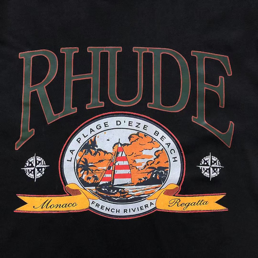 Rhude 95 RHUDE T-SHIRT 3204231121 (Im 170Cm 60Kg I Wear Size M In The Phot) - Image 8