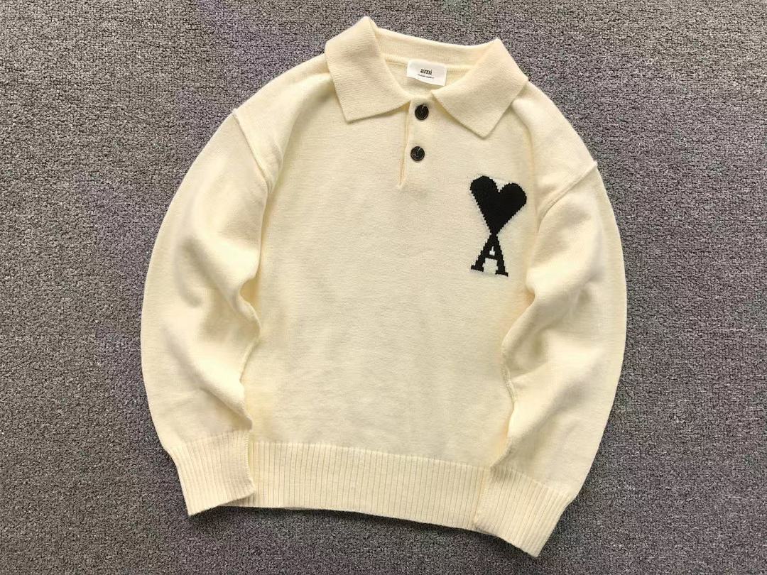 AMI 168 AMI SWEATER 3109300221 (Im 170Cm 60Kg I Wear Size S In The Phot) - Image 10