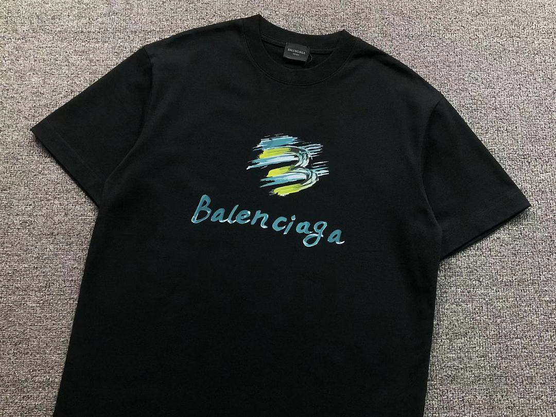 Balenciaga 115 B⭐L⭐⭐⭐IA⭐A T-SHIRT 3204181821 (Im 170Cm 60Kg I Wear Size L In The Phot) - Image 12