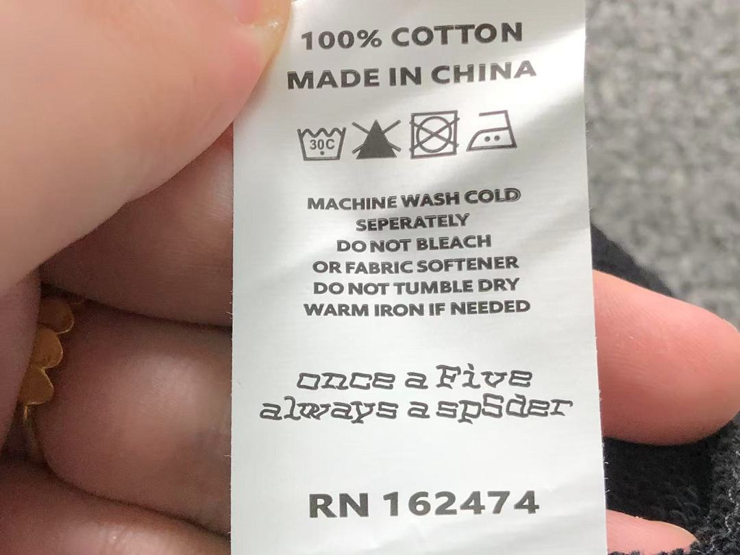 Sp5der TROUSERS125 SP5DER HOODIE - Image 38