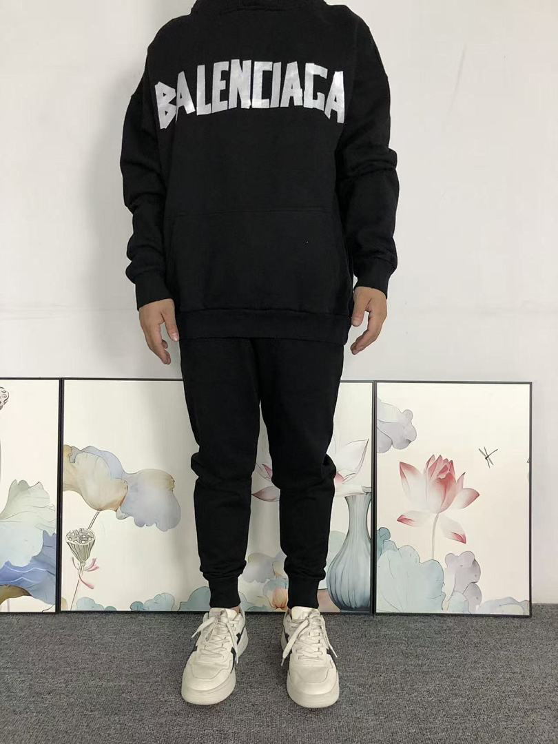 Balenciaga 225 B⭐L⭐⭐⭐IA⭐A HOODIE 5101185136 (Im 170Cm 60Kg I Wear Size S In The Phot) - Image 3