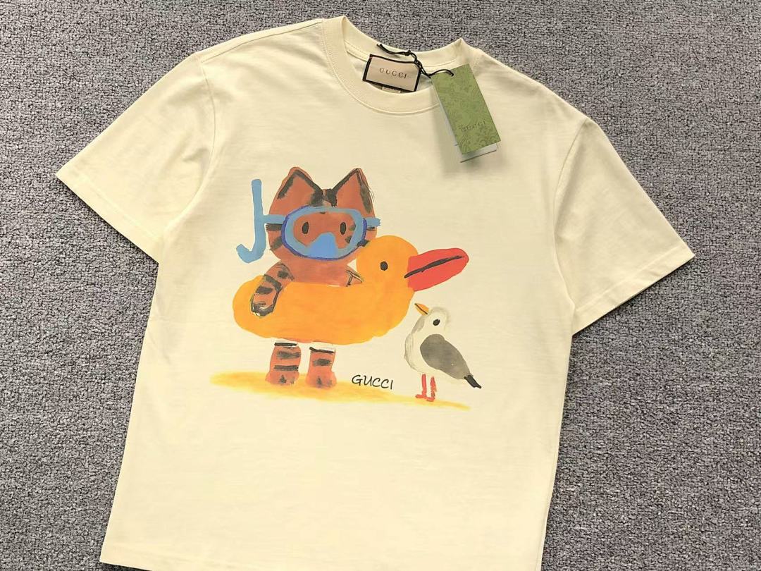 Gucci 85 G⭐C⭐I T-SHIRT 5042620101 (Im 170Cm 60Kg I Wear Size S In The Phot) - Image 7