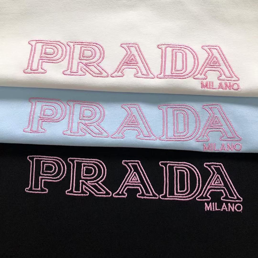 Prada 115 P⭐A⭐A T-SHIRT 510102681 (Im 170Cm 60Kg I Wear Size S In The Phot) - Image 14
