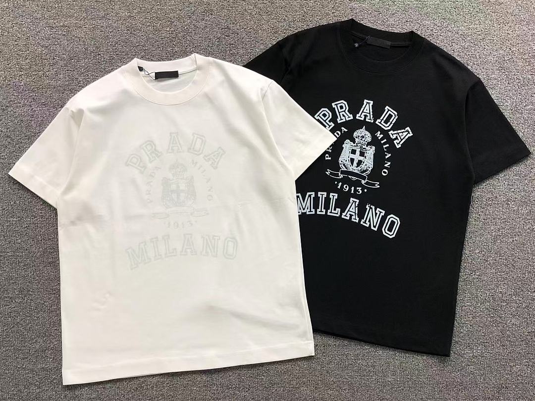 Prada 98 P⭐A⭐A T-SHIRT 524290519 (Im 170Cm 60Kg I Wear Size M In The Phot) - Image 5