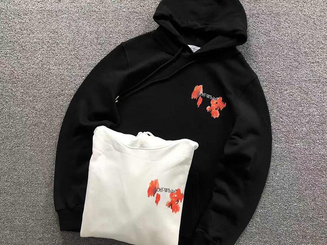 Off-White 175 OFF-WHITE (WHITE HOODIE) - Image 17