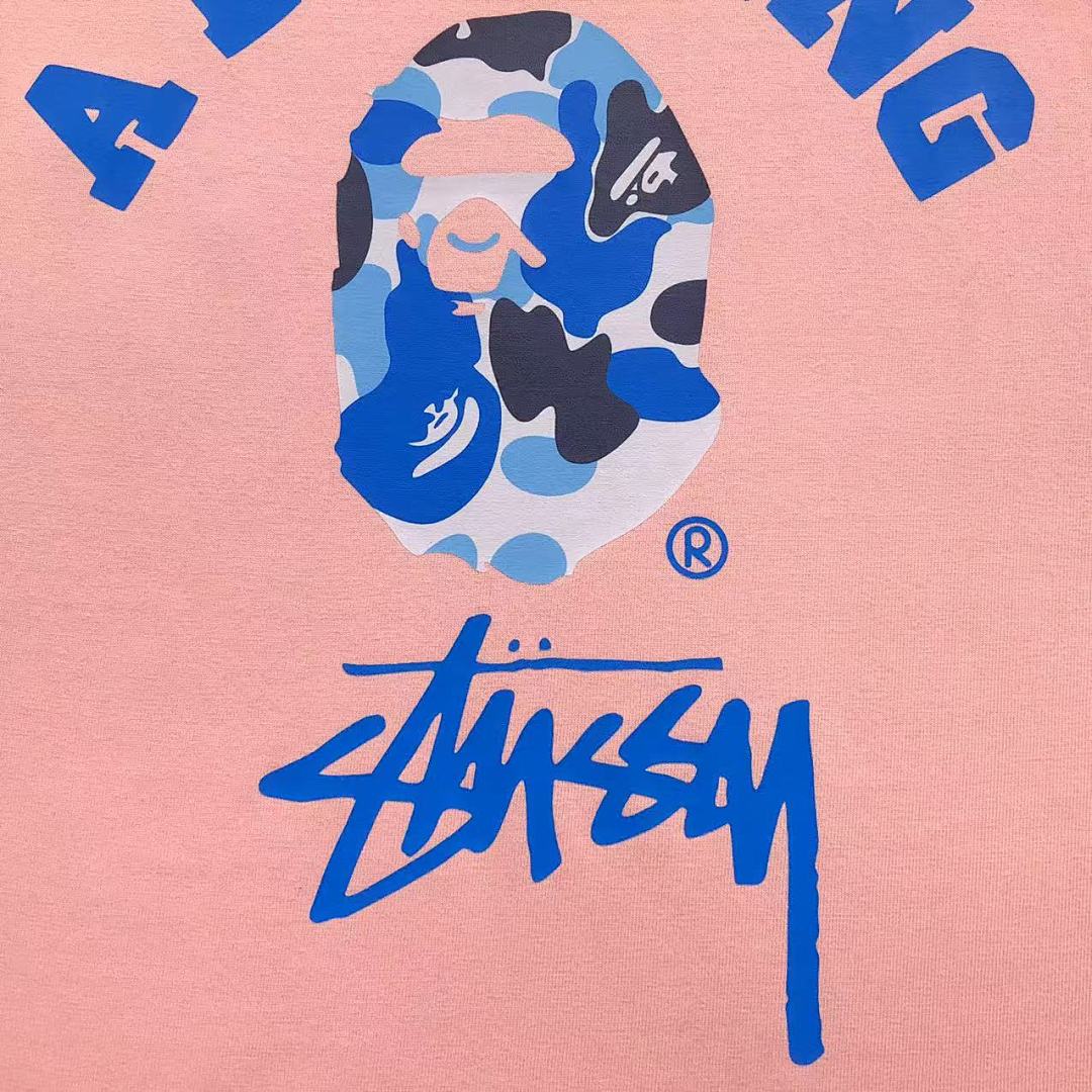 Bape 78 BAPE STUSSY T-SHIRT 1102101042 (Im 170Cm 57Kg I Wear Size S In The Phot) - Image 15