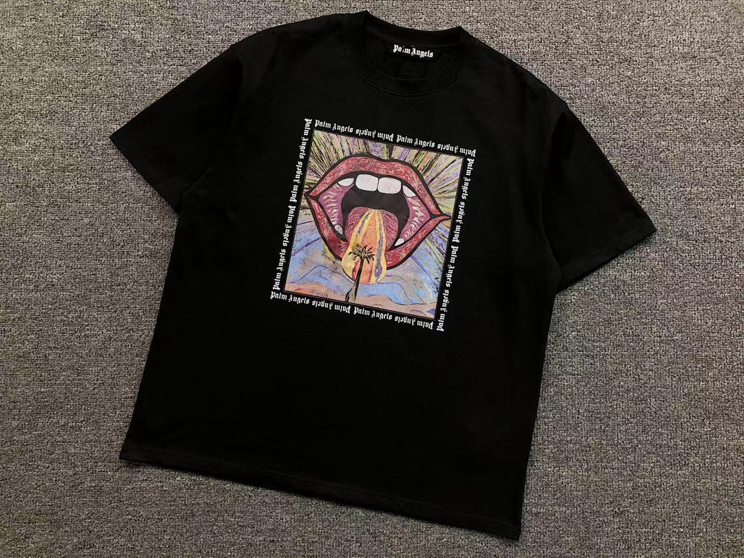 Palm Angels 78 PALM ANGELS T-SHIRT 41070122121 (Im 170Cm 60Kg I Wear Size M In The Phot) - Image 8