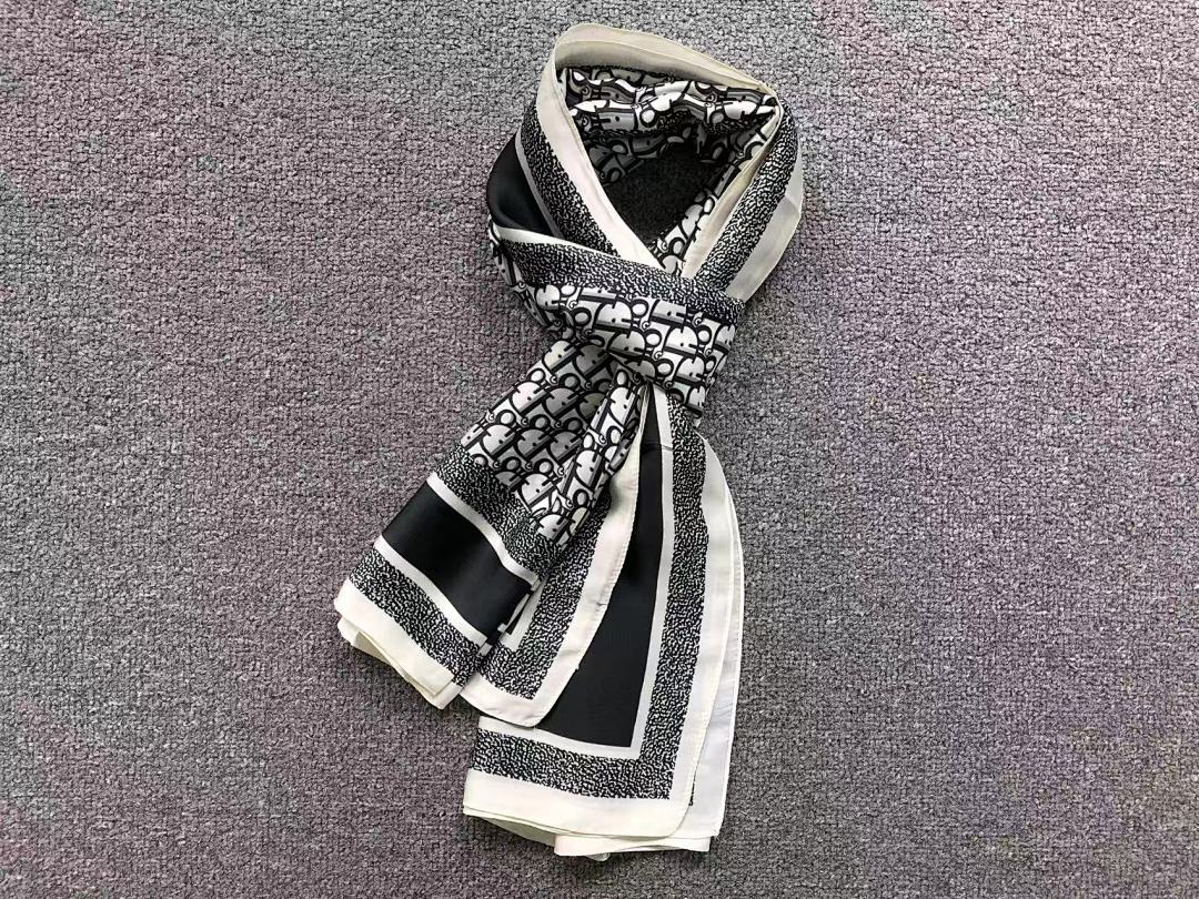Dior 68 D⭐O⭐ SCARF 2203170476 (Long 180CM* Wide 90CM*) - Image 4