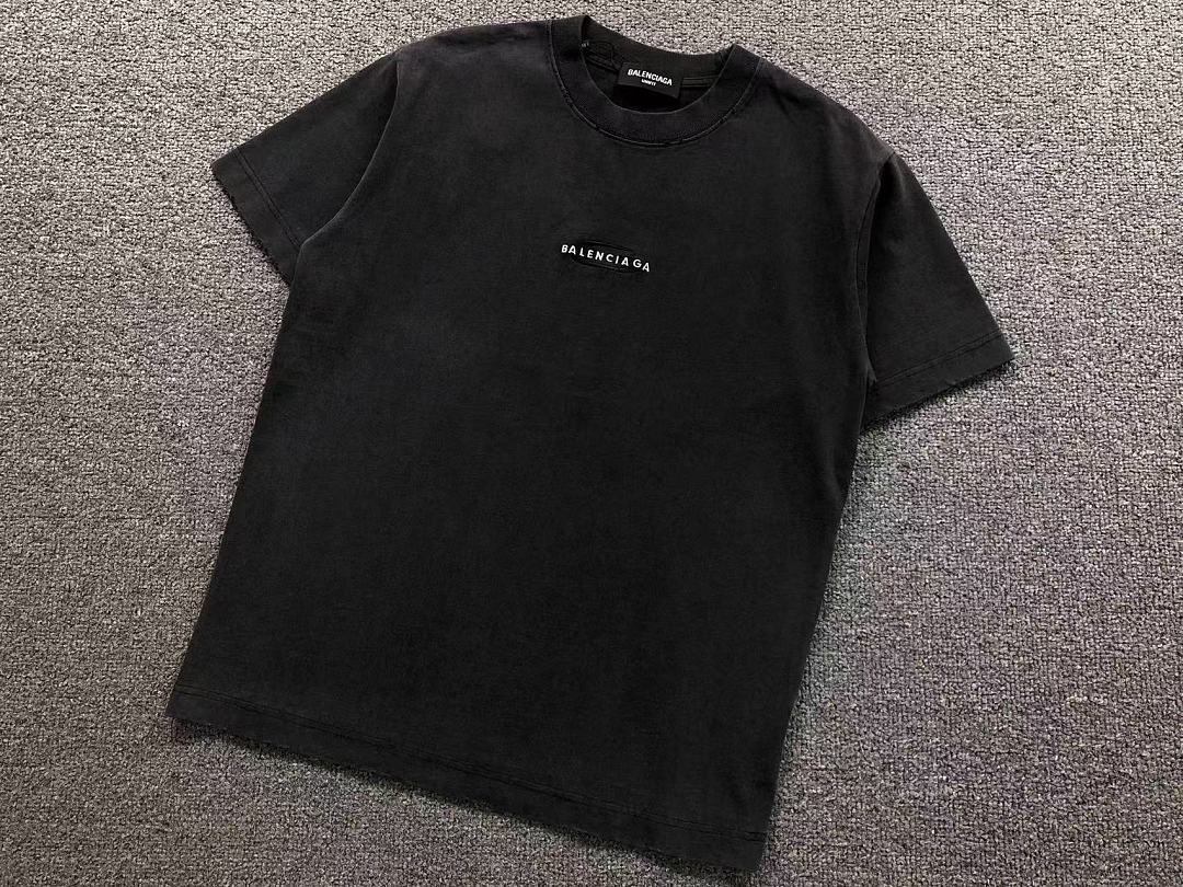 Balenciaga 125 B⭐L⭐⭐⭐IA⭐A T-SHIRT 5208240481 (Im 170Cm 60Kg I Wear Size S In The Phot) - Image 12