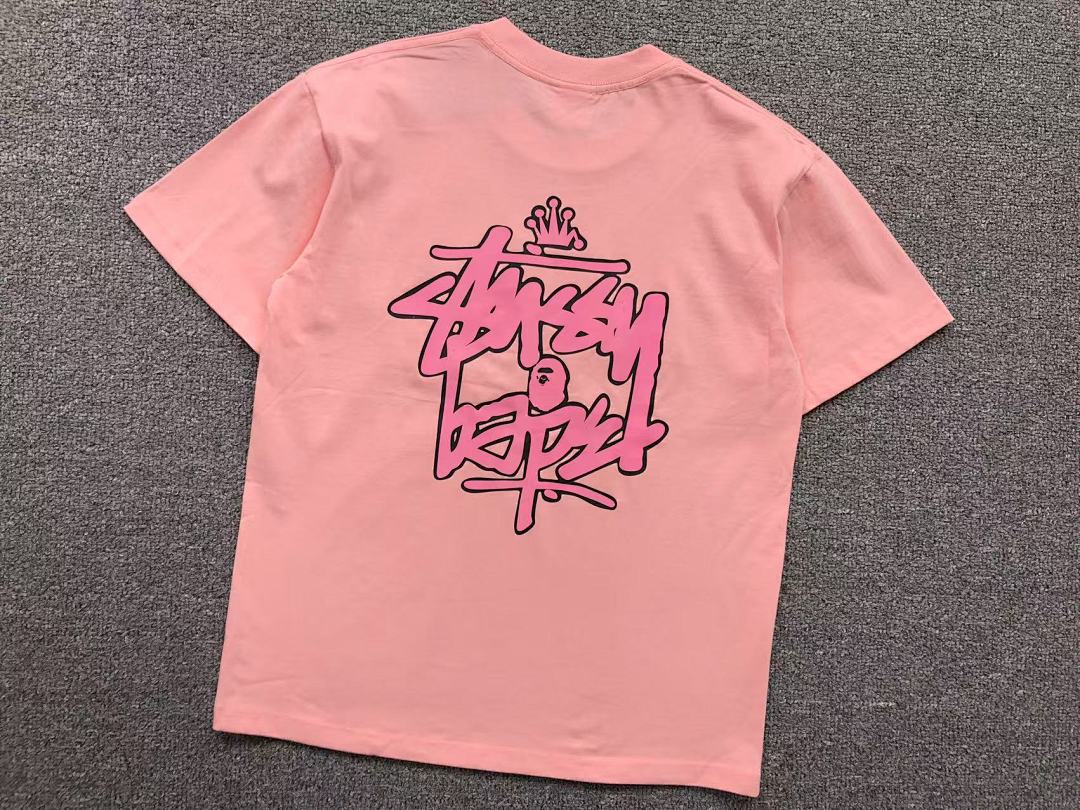 Bape 78 BAPE STUSSY T-SHIRT - Image 31