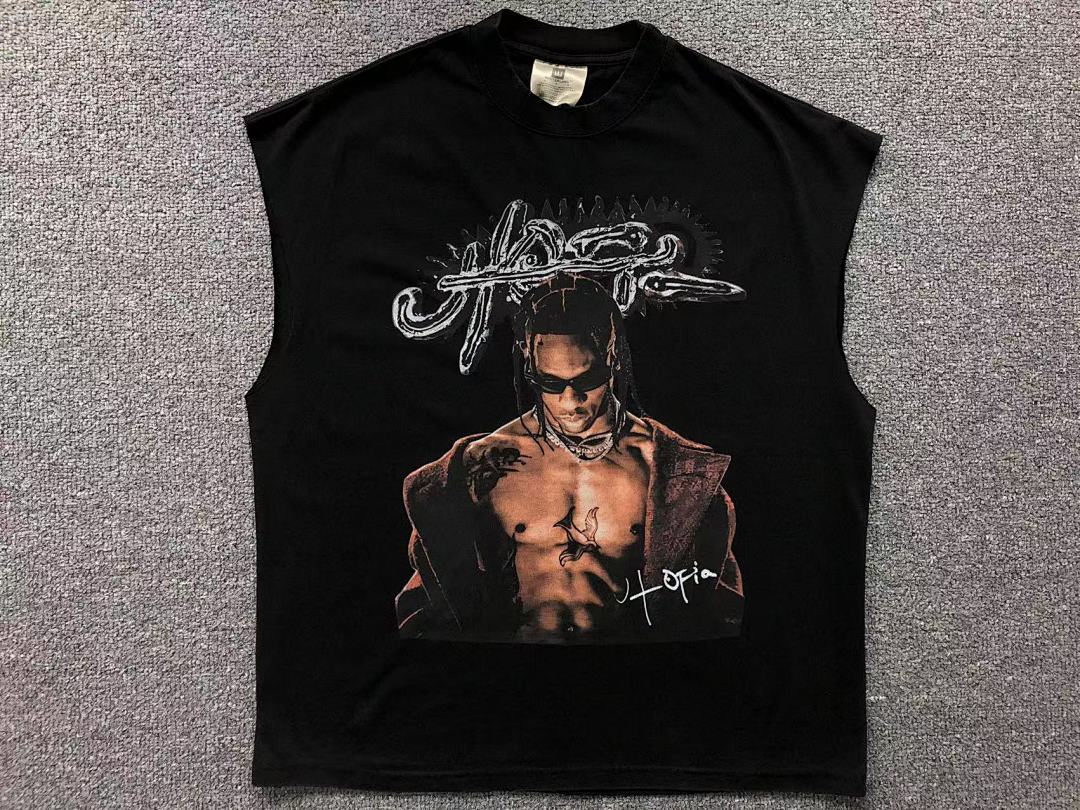 Travis Scott 108 VINTAGE TRAVIS SCOTT VEST 504051717 (Im 170Cm 55Kg I Wear Size M In The Phot) - Image 5