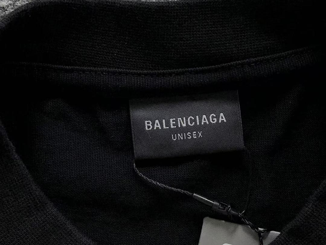 Balenciaga 125 B⭐L⭐⭐⭐IA⭐A T-SHIRT 42032810163 (Im 170Cm 60Kg I Wear Size XS In The Phot) - Image 22