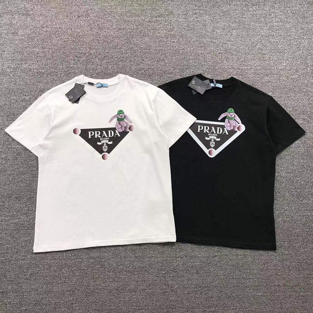 Prada 125 P⭐A⭐A T-SHIRT 411141821 (Im 170Cm 57Kg I Wear Size M In The Phot)