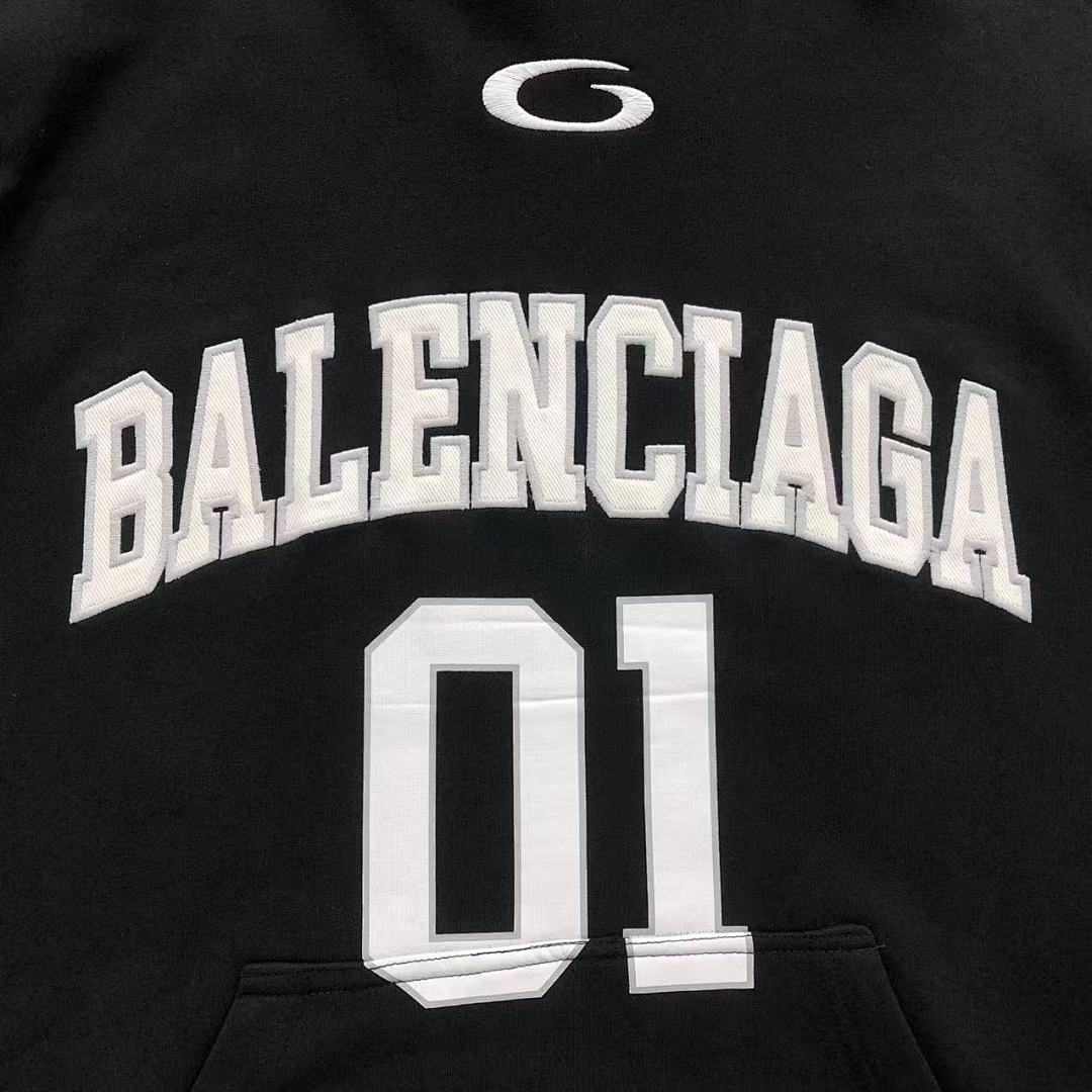 Balenciaga 258 B⭐L⭐⭐⭐IA⭐A HOODIE 3108291321 (Im 170Cm 60Kg I Wear Size M In The Phot) - Image 8