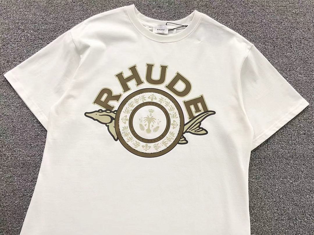 Rhude 95 RHUDE T-SHIRT 1103160721 (Im 170Cm 60Kg I Wear Size M In The Phot) - Image 8