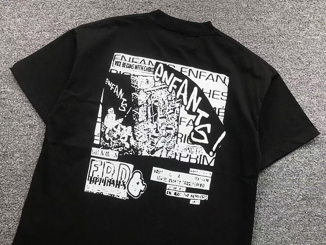 Chanel 85 ENFANTS RICHES DEPRIMES T-SHIRT 42012423162 (Im 170Cm 60Kg I Wear Size S In The Phot) - Image 7