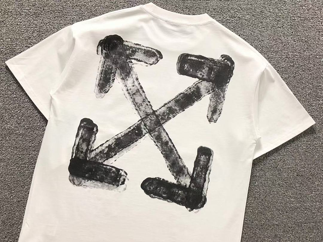 Unbranded 158 OFF-WHITE T-SHIRT 512290901 (Im 170Cm 60Kg I Wear Size S In The Phot) - Image 17