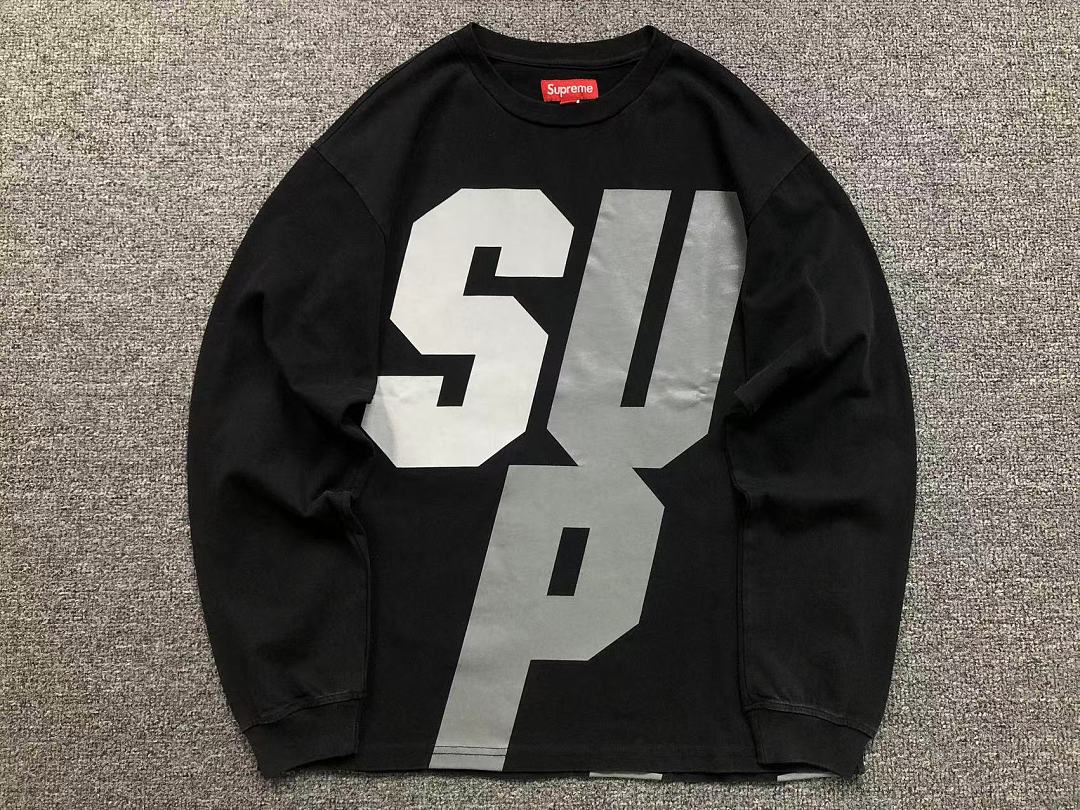 Supreme 175 S⭐⭐R⭐⭐E LONG SLEEVED 52071613182 (Im 170Cm 60Kg I Wear Size S In The Phot) - Image 5