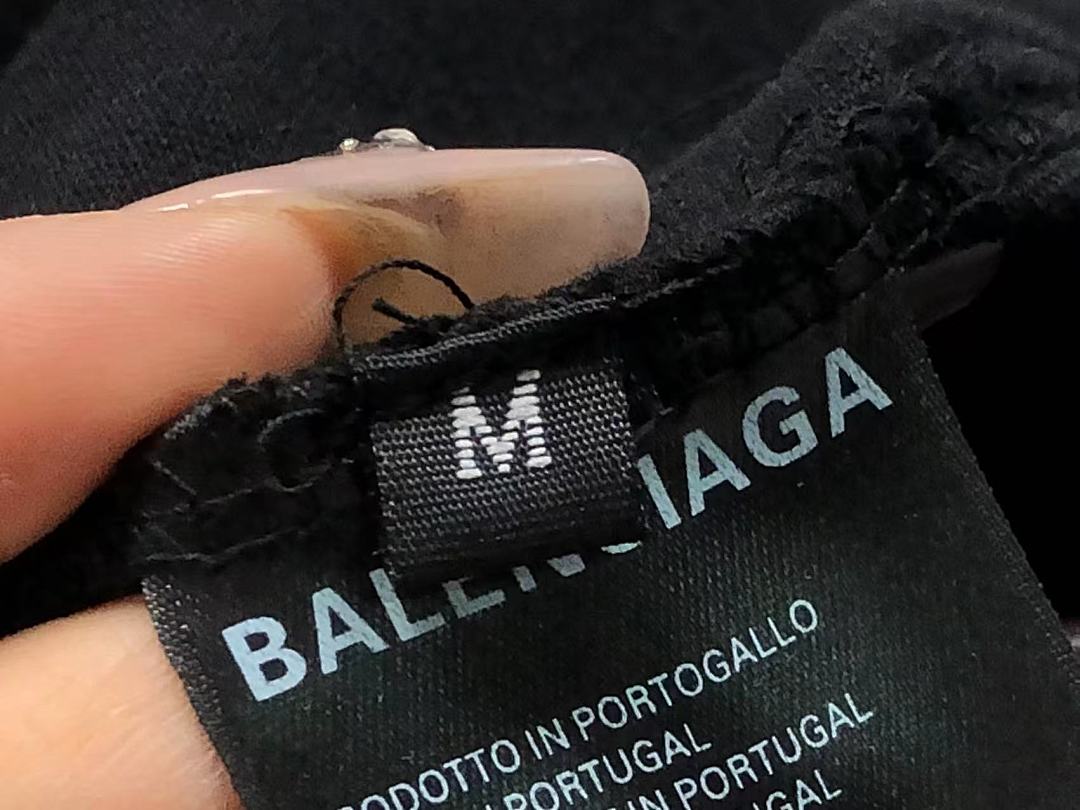 Balenciaga 98 B⭐L⭐⭐⭐IA⭐A T-SHIRT 5212207136 (Im 170Cm 60Kg I Wear Size M In The Phot) - Image 16